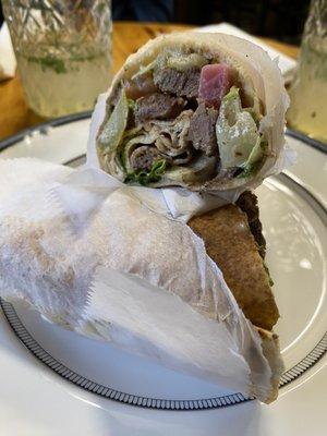 Lamb Shawarma Sandwich