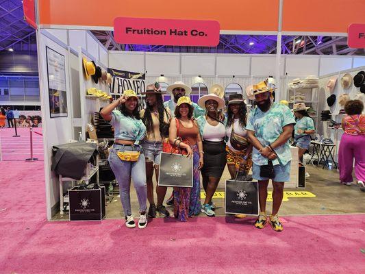 The Fruition Hat Co. team