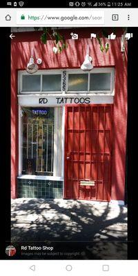 Tattoo shop and we also do piercings you can also look us up on google . My name is Rd and im the owner hope to see you soon .