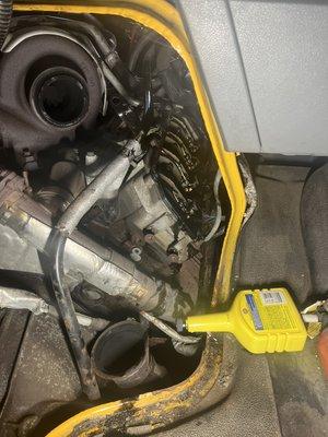 Injector replacement e450 school bus