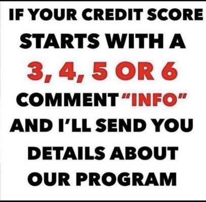 Ask me how I can help raise your credit score