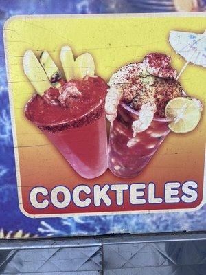 Cocktails and clamatos