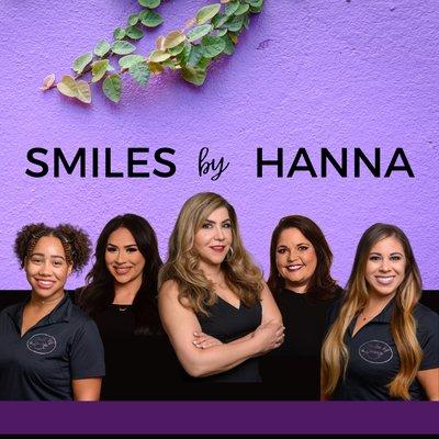 Smiles by Hanna Team Photo. Gilbert Dentist office. Cosmetic Dentistry, Family Dentistry, Dental Implants and Tori Laser Removal