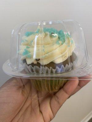 Blue Velvet cupcake -- $6