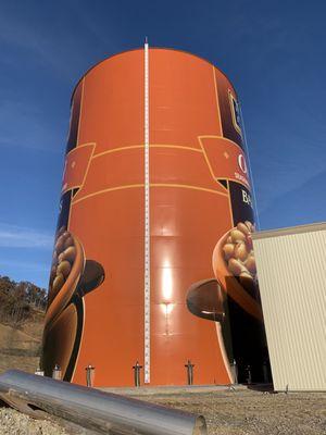 Bush's Best Baked Beans water tower wrap