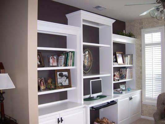 Custom bookcases