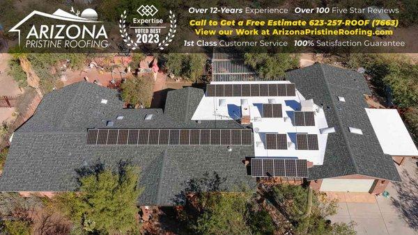 Complete Shingle Roof Replacement Queen Creek AZ