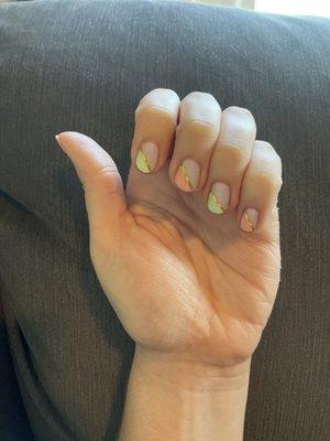 Gel manicure