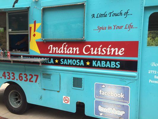 The Bollywood Zing food truck