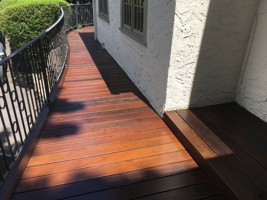 refinish decking