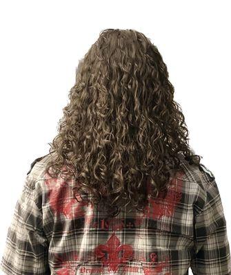 My curls after a trim.