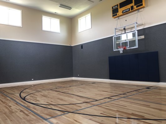 Custom Indoor Home Basketball with Scoreboard