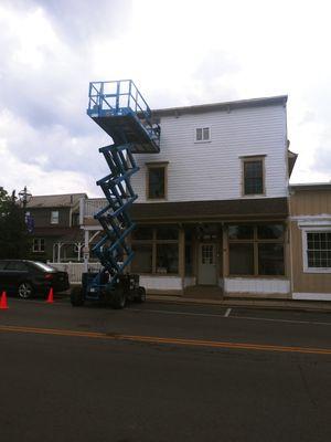 Exterior painting project in Pickerington Ohio