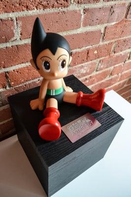 Astro Boy welcomes you into our office!