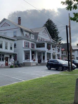 Front of restaurant