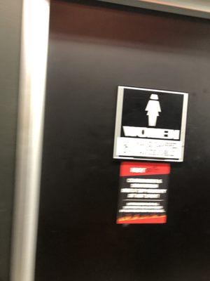 Women's bathroom