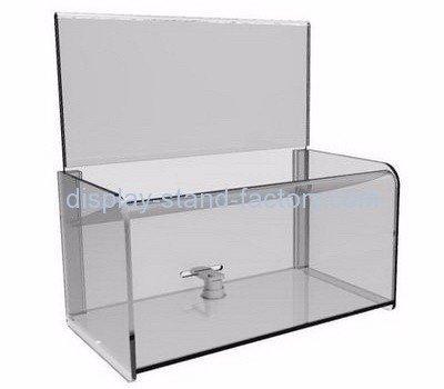 Large acrylic donation box