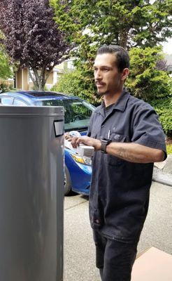 Getting the water heater ready for installation