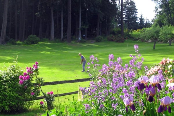 looking across 5th fairway