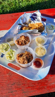 Pulled Pork Platter