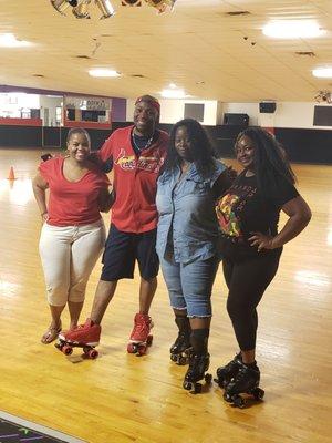 A few of my girls joined me for a little roll bouncing during my birthday weekend...