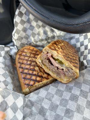 The perfect version of a Cuban sandwich!