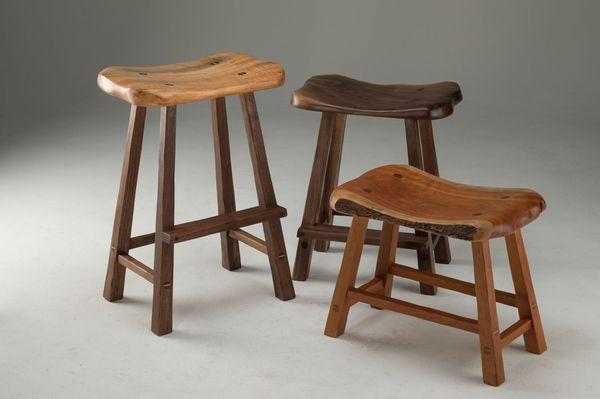 come check out our assortment of one-of-a-kind stools.