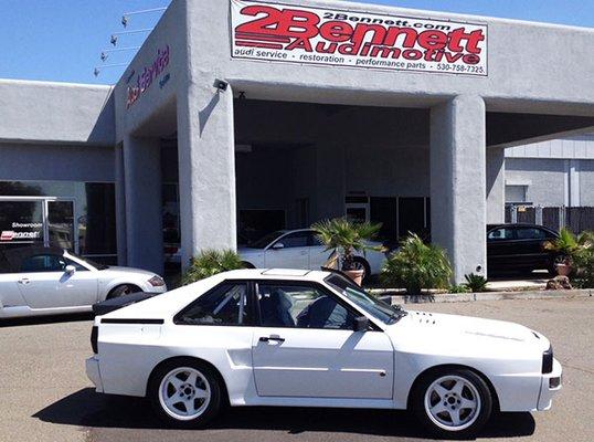 Audi Sport quattro 2Bennett Audi Service, Davis CA