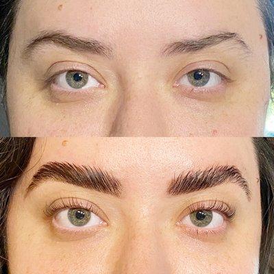 Lash lift/tint & brow lamination/tint