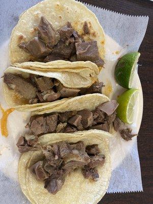 Tacos de lengua (4)