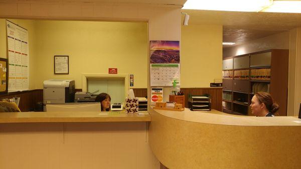 Front desk