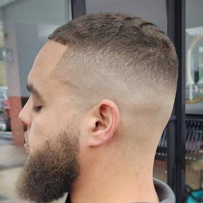 High skin fade