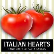 Italian Hearts Pasta Sauces - Hand crafted gourmet Italian Sauces. Made in small batches. We cook all day so you don't have to!