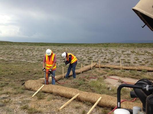 Sediment & Erosion Control Installation