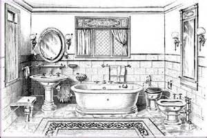 Victorian Master Bath Sketch...GC