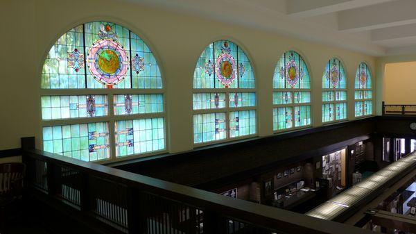 Stained glass windows