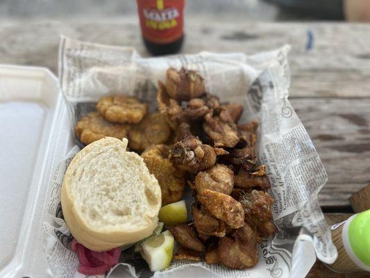 chicharron de pollo