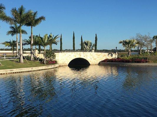 Toscana Isles in Venice, FL bridge