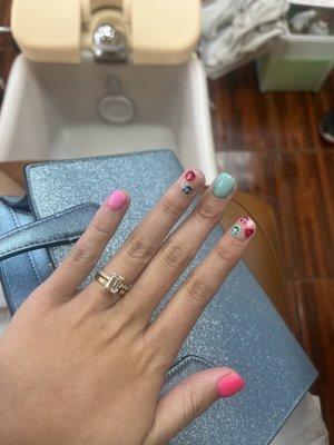 Vacation nails!