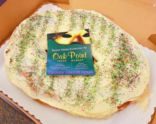 Oak Point King Cake