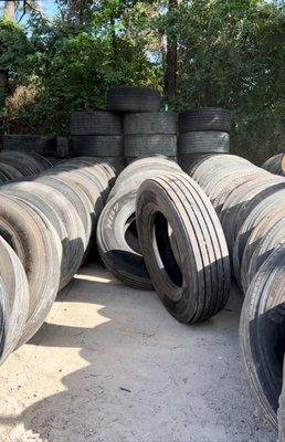 Truck Tire Casings Disposal in Harris County .