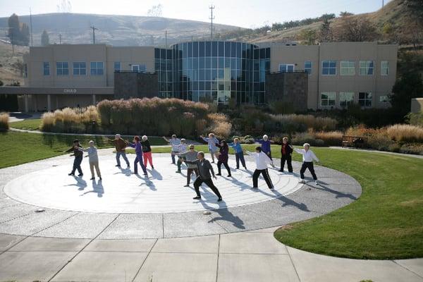 Tai Chi is one of the Integrated Therapies at Celilo Cancer Center.