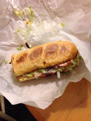 American Sub - little heavy on vinegar but very good