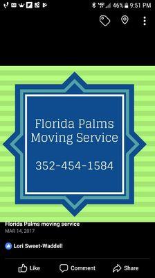 Florida Palms moving service