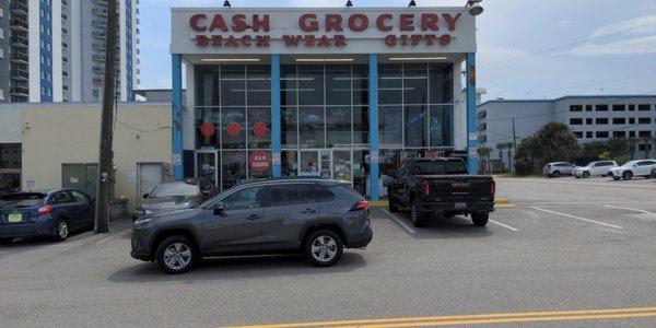 Cash Grocery & Liquor Store Next Door!