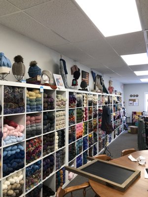 Yarn wall