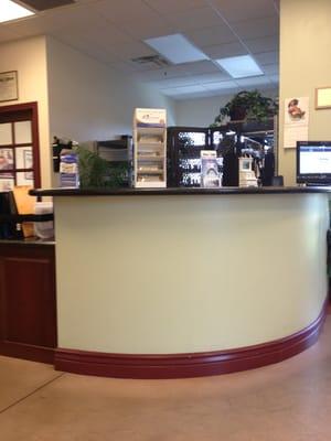 Front desk