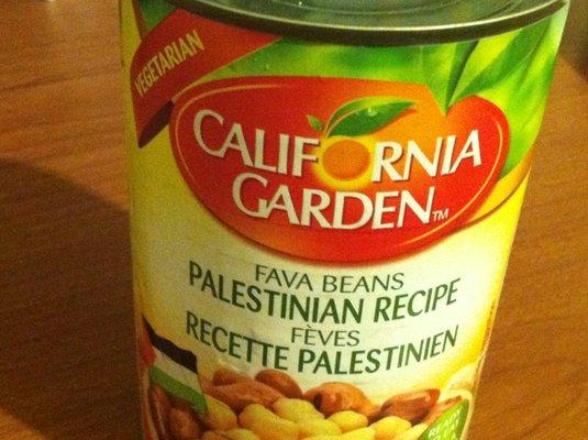 Palestinian fava beans