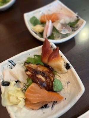 Sashimi from the AYCE menu