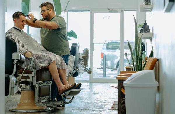 Haircuts and shaves